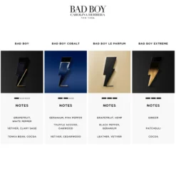 Carolina Herrera Bad Boy Cobalt EDP 100 Ml -Hugo Boss || Armani || Calvin Klein Butik 84110610278372