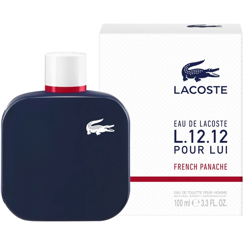Lacoste L.12.12 French Panache Pour Lui EDT 100 Ml 4 Lacoste L.12.12 French Panache Pour Lui EDT 100 Ml - Billede 2
