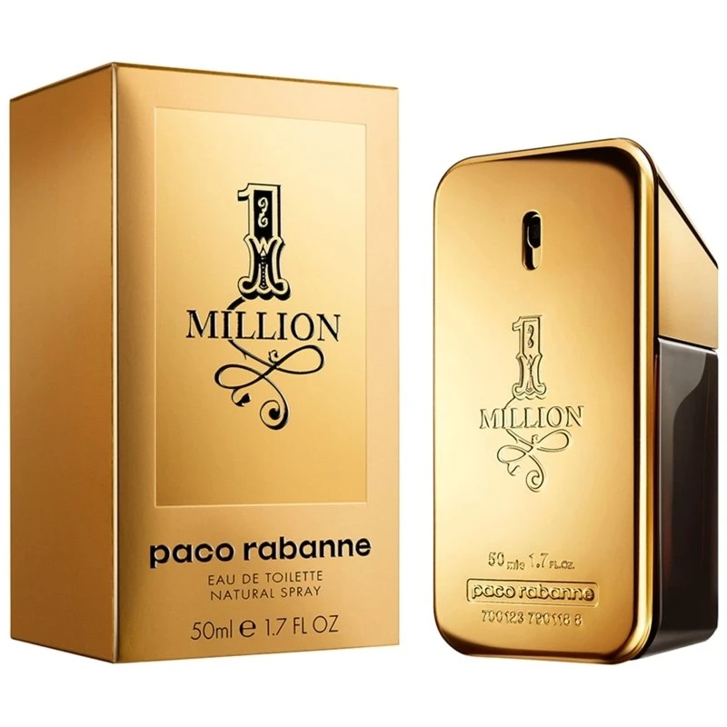 Paco Rabanne 1 Million EDT 50 Ml 4 Paco Rabanne 1 Million EDT 50 Ml - Billede 2